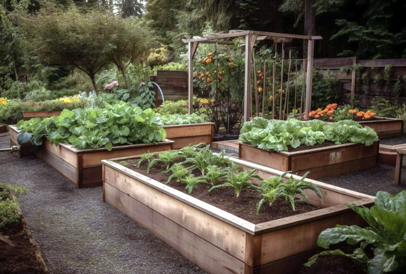 Raised Cedar Beds